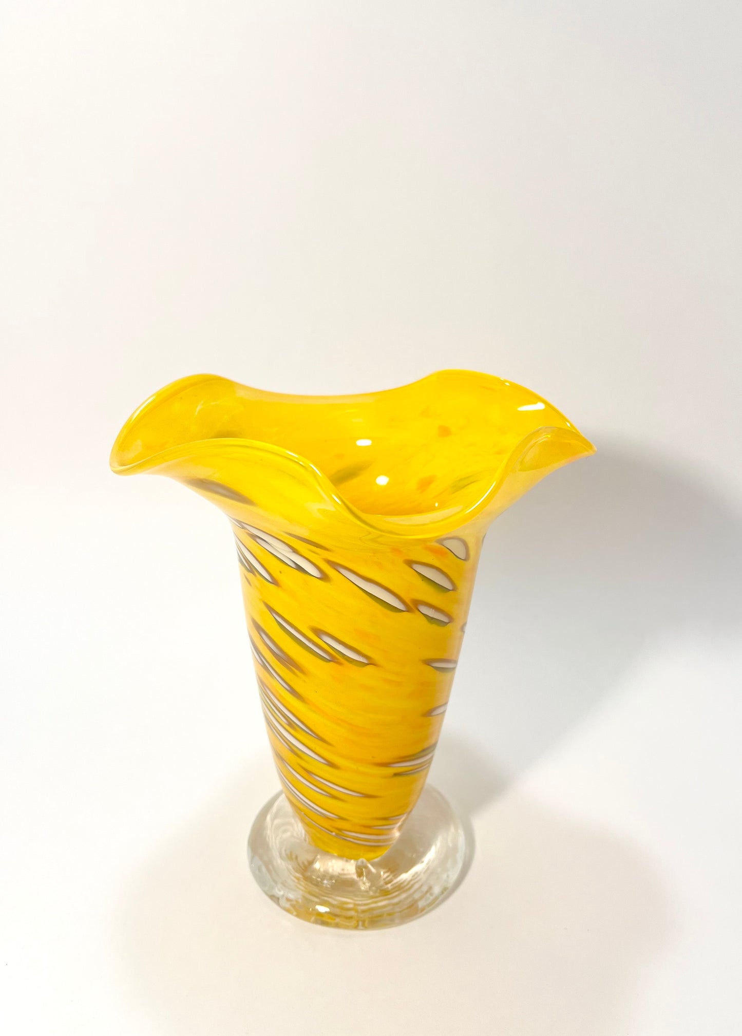 Blow Your Own Wavy Vase For Two People