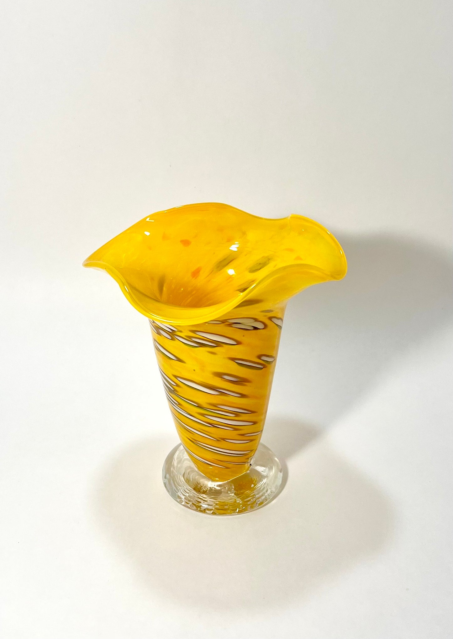 Blow Your Own Wavy Vase For Two People