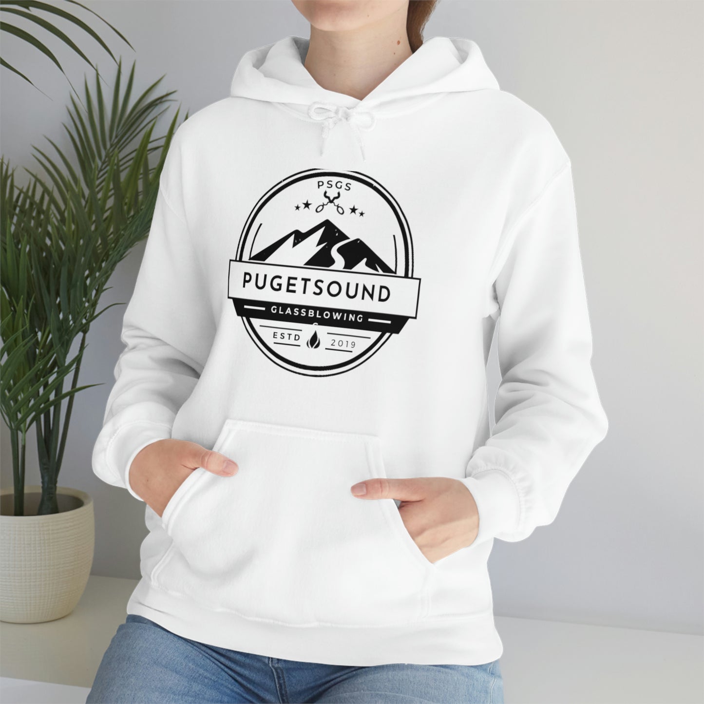 Puget Sound Glassblowing Hooded Sweatshirt