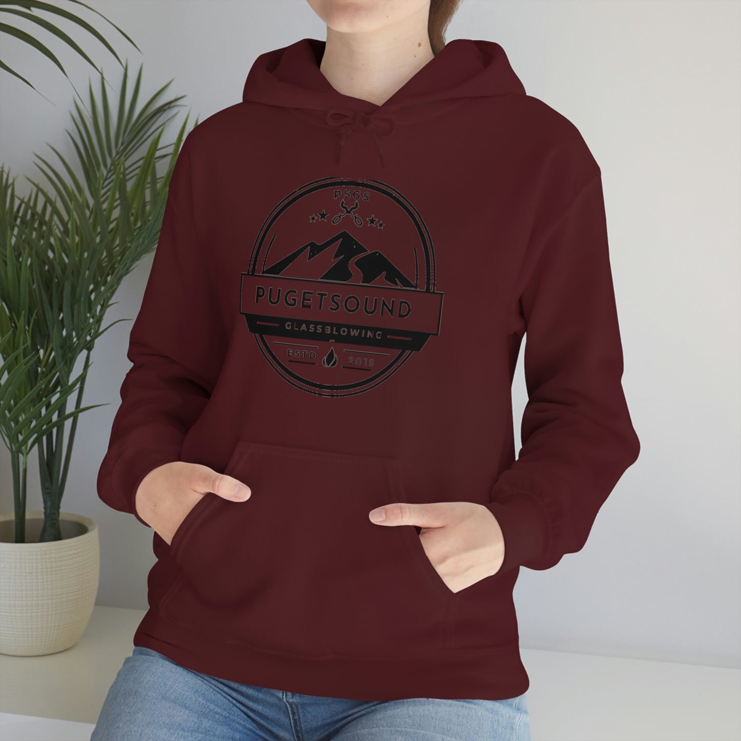 Puget Sound Glassblowing Hooded Sweatshirt