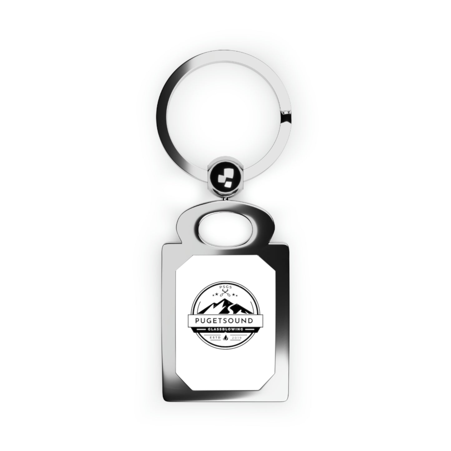 Puget Sound Glassblowing Keyring