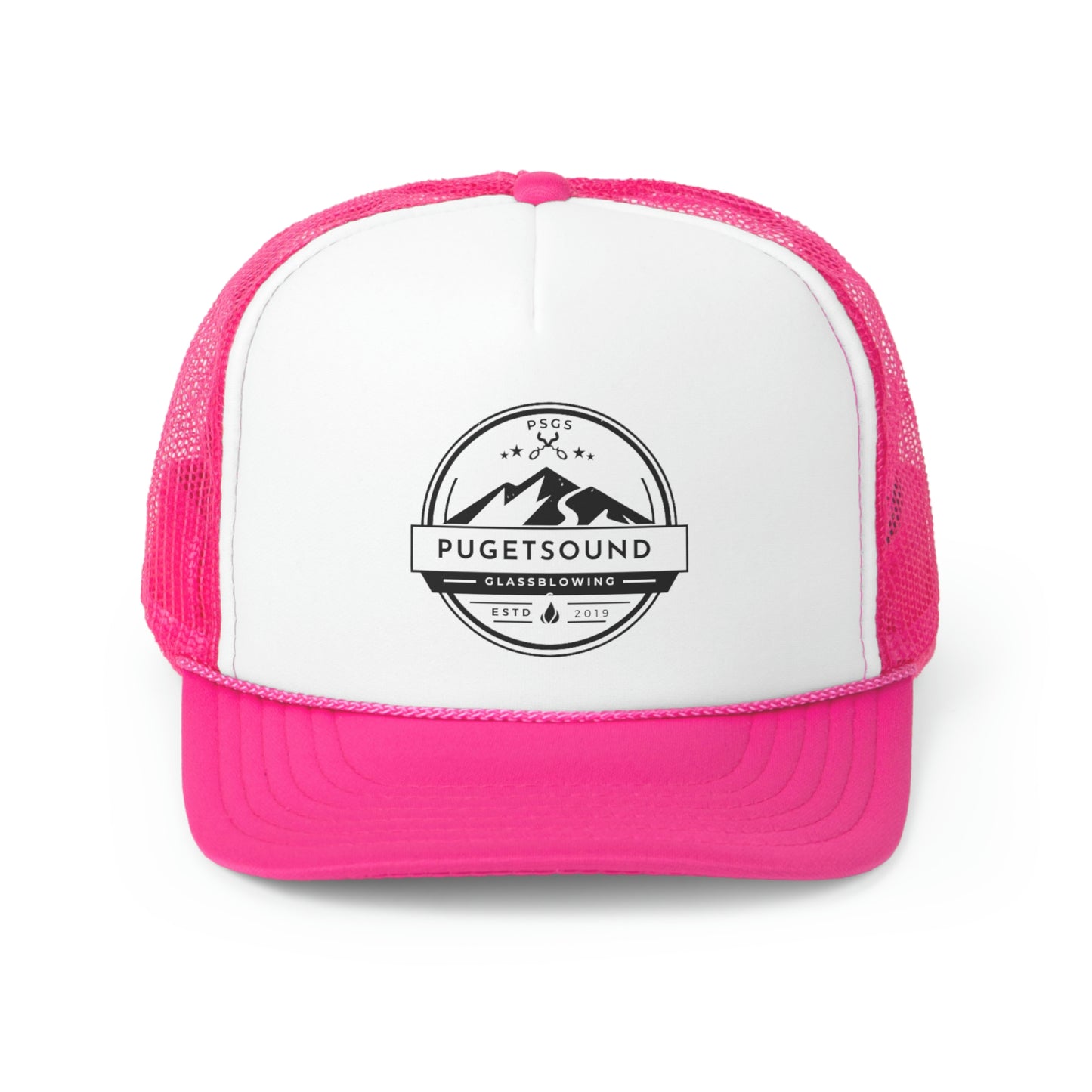 Puget Sound Glassblowing Trucker Caps
