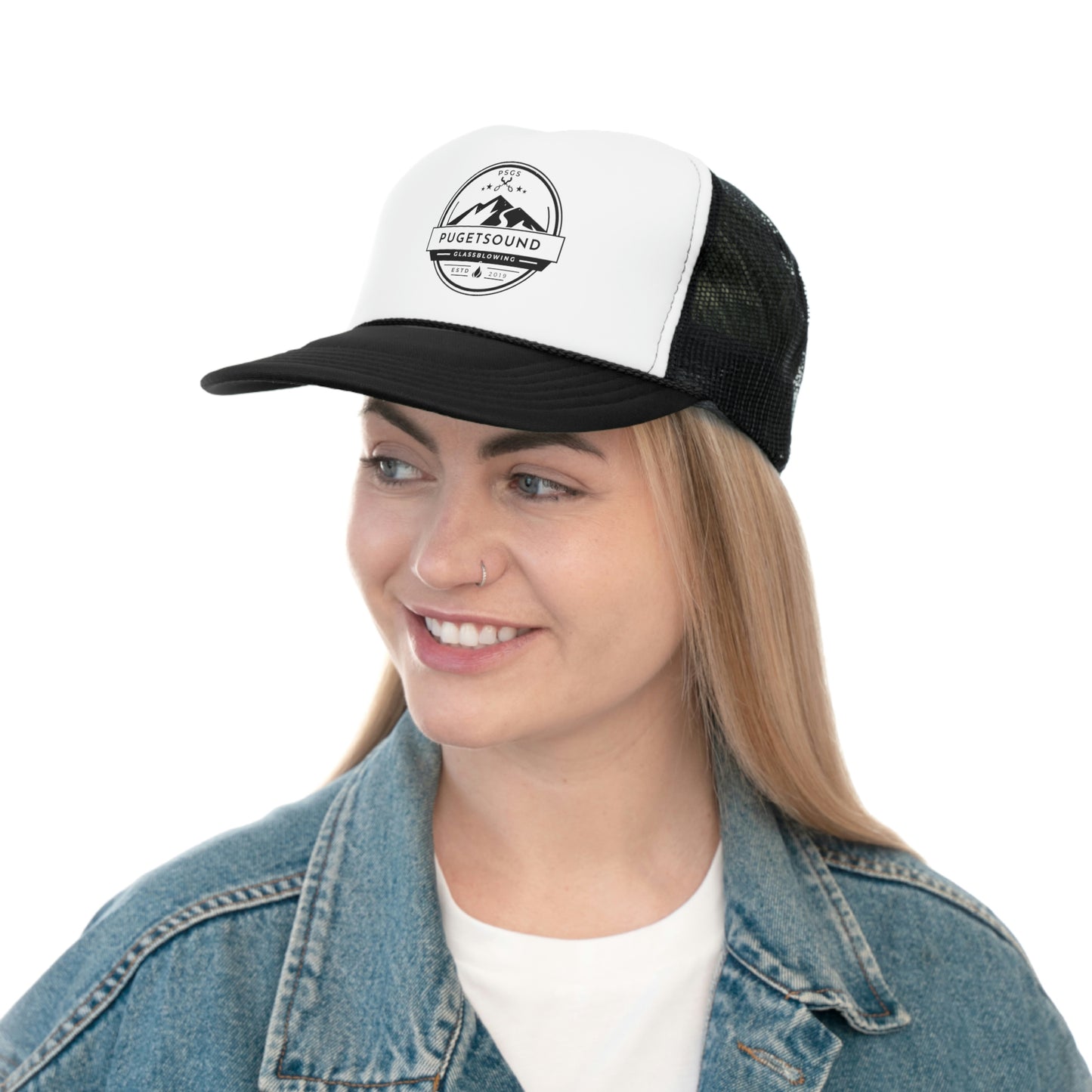 Puget Sound Glassblowing Trucker Caps