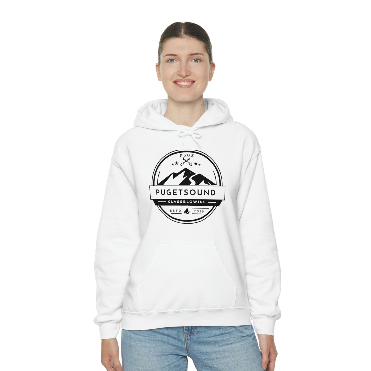 Puget Sound Glassblowing Hooded Sweatshirt