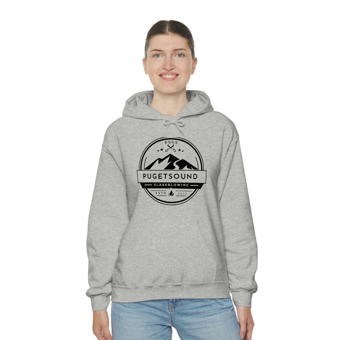 Puget Sound Glassblowing Hooded Sweatshirt