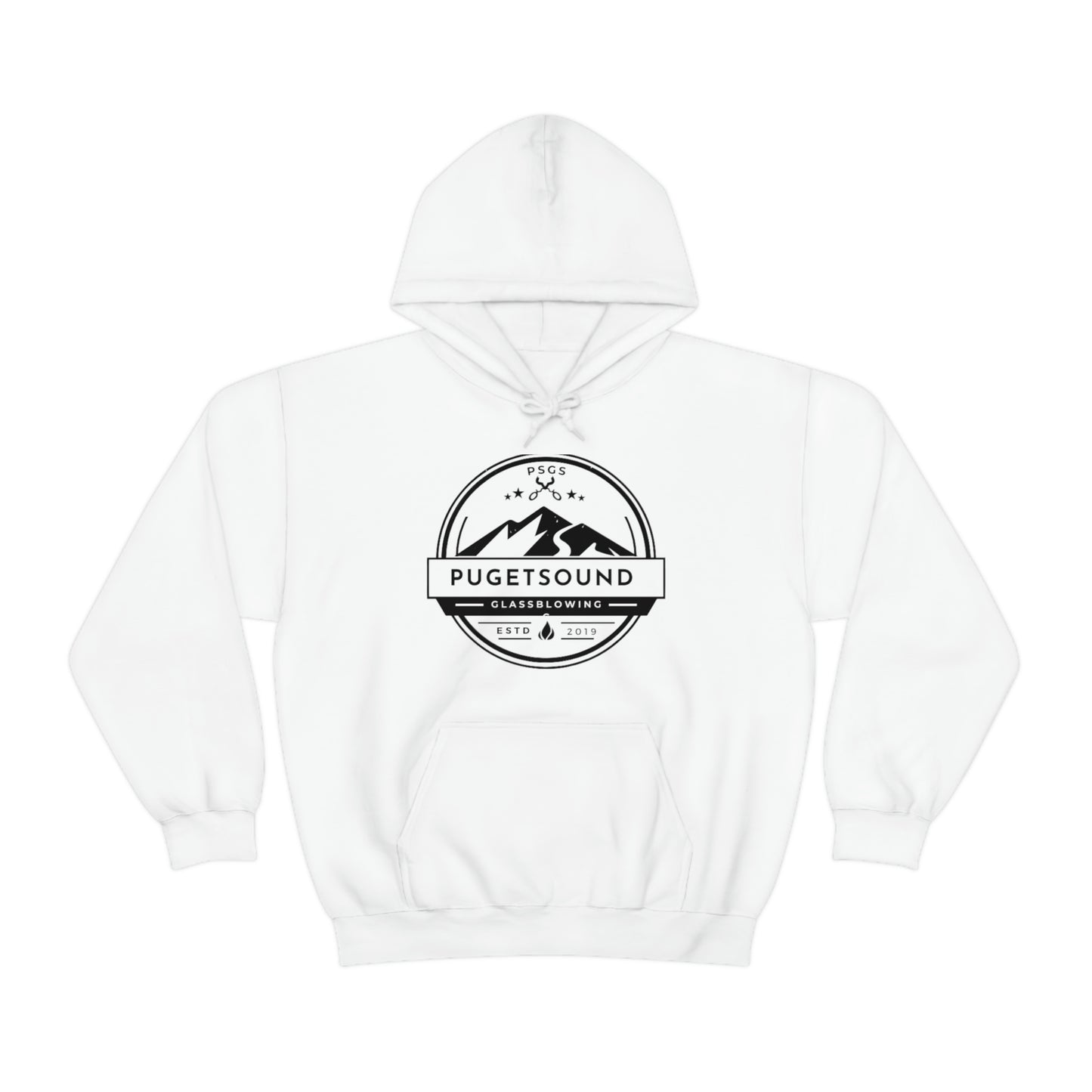Puget Sound Glassblowing Hooded Sweatshirt