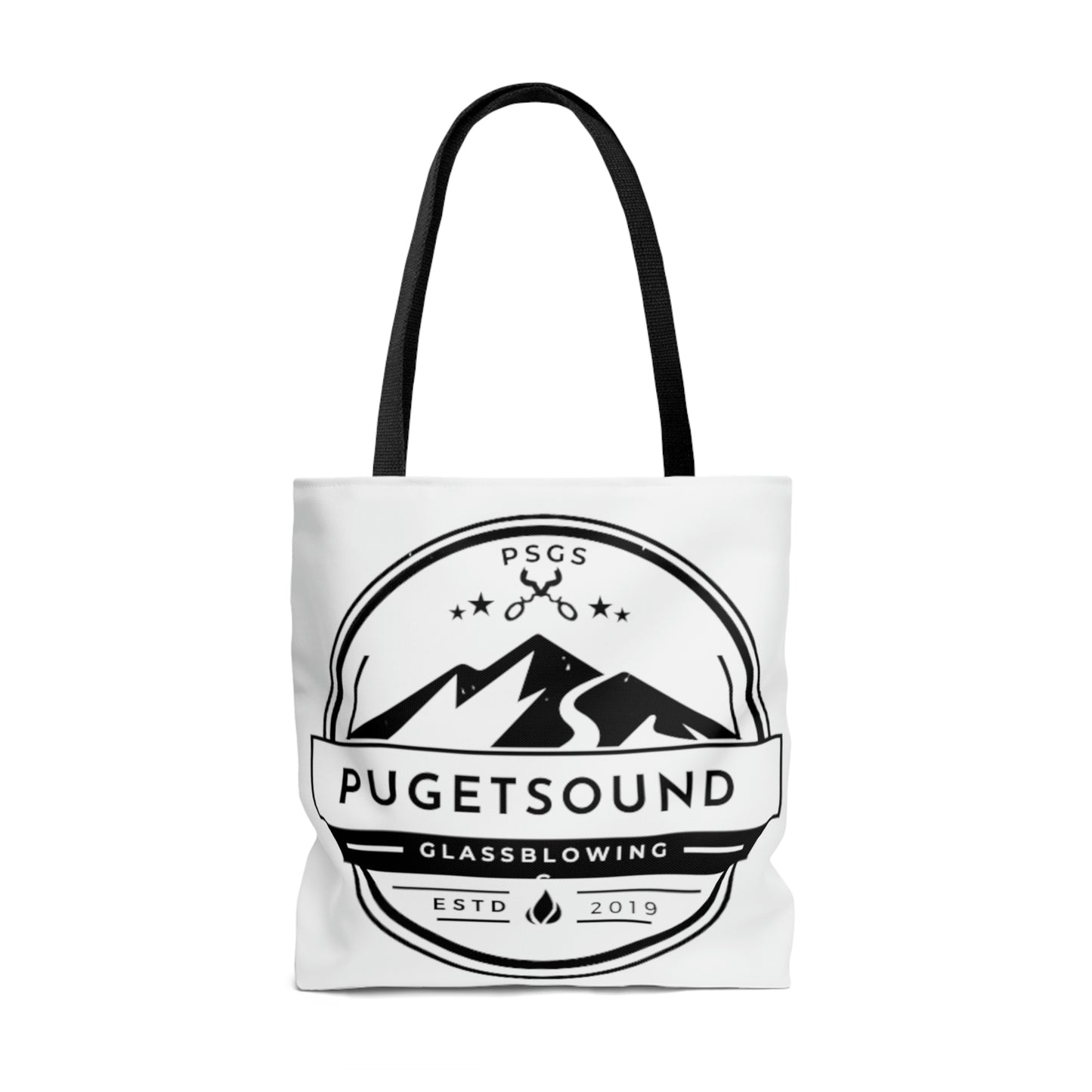 Puget Sound Glassblowing Tote Bag
