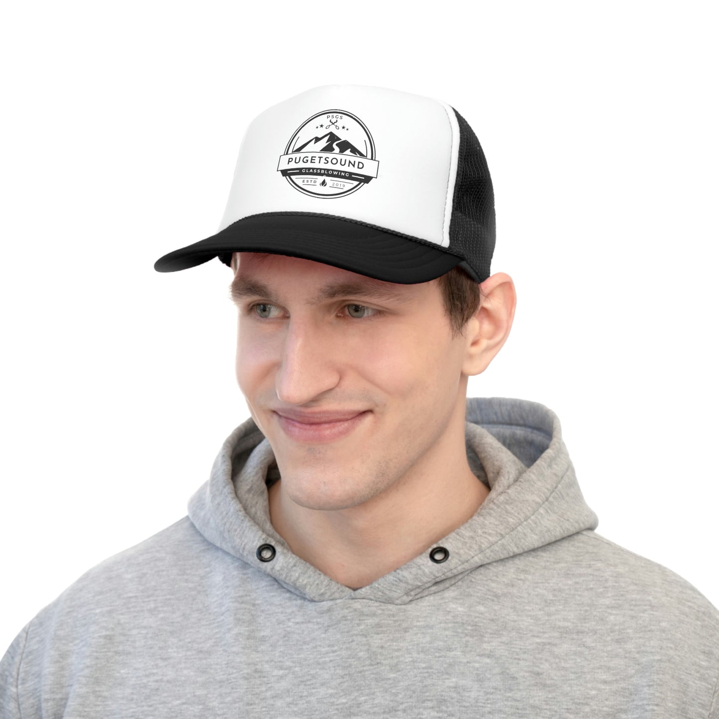 Puget Sound Glassblowing Trucker Caps