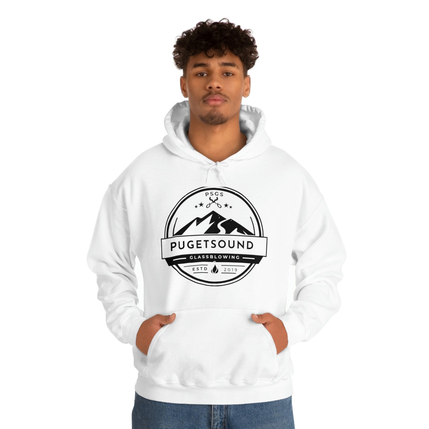 Puget Sound Glassblowing Hooded Sweatshirt