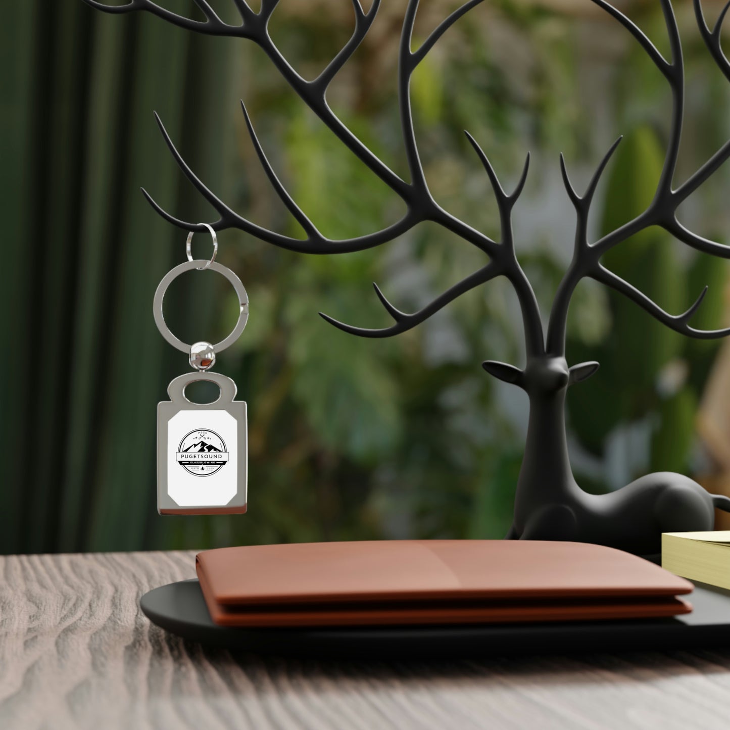 Puget Sound Glassblowing Keyring
