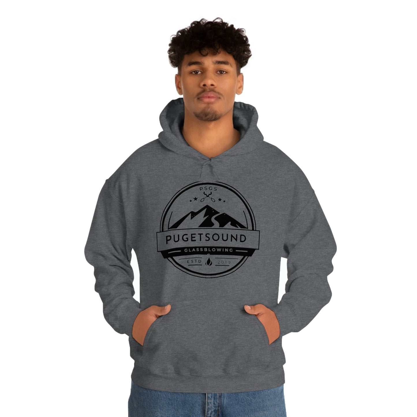 Puget Sound Glassblowing Hooded Sweatshirt
