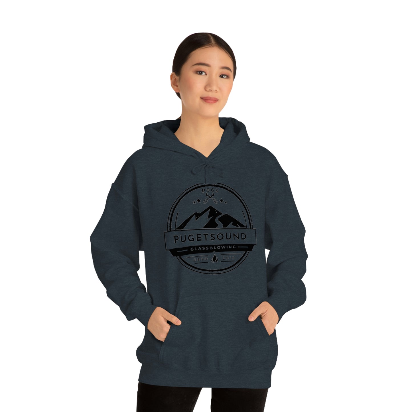 Puget Sound Glassblowing Hooded Sweatshirt
