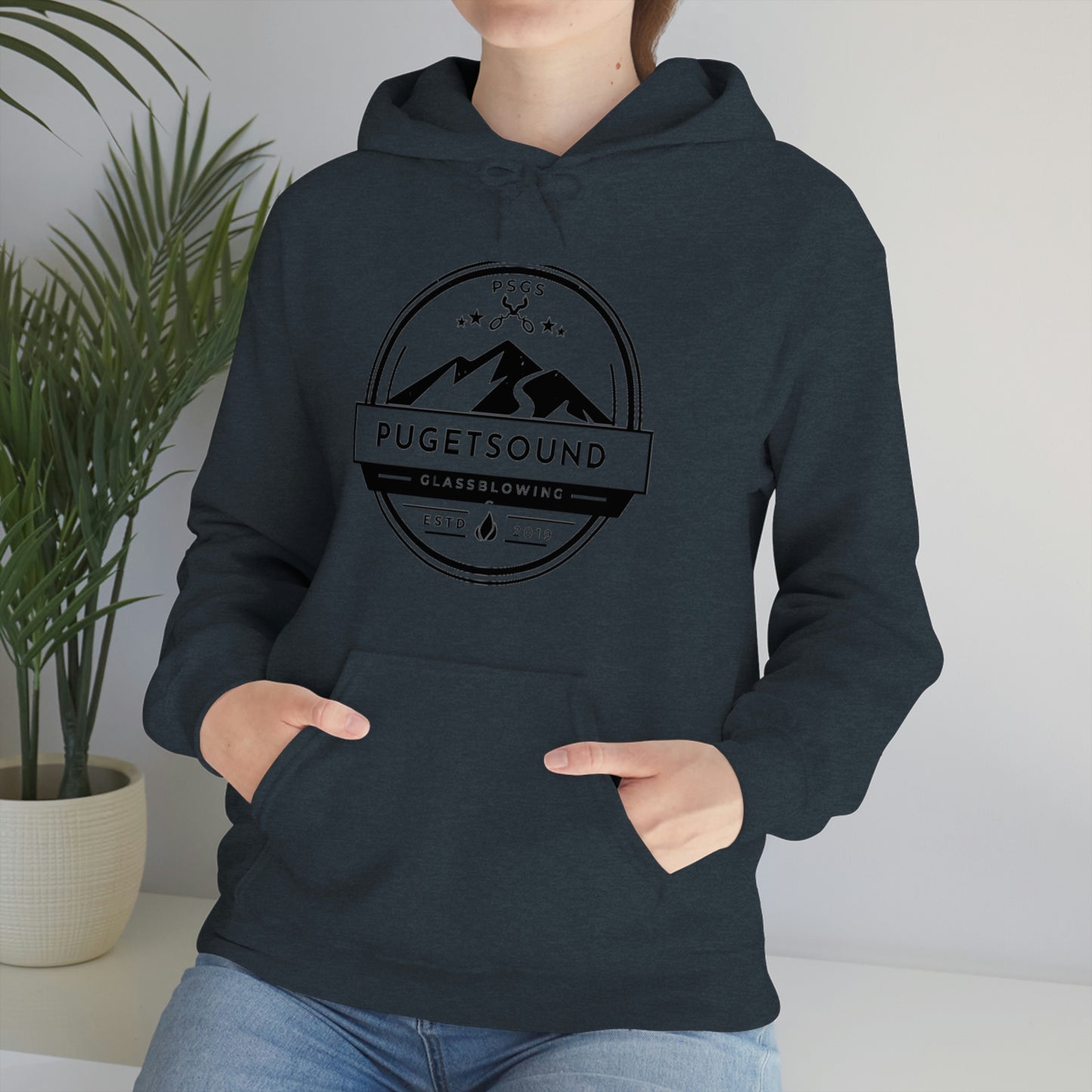 Puget Sound Glassblowing Hooded Sweatshirt