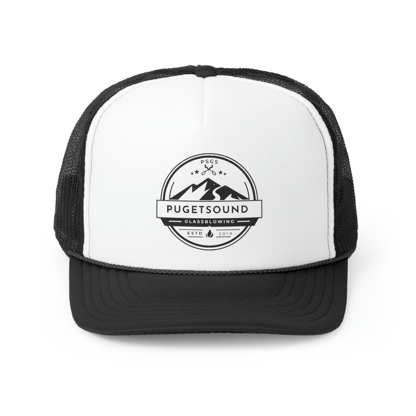 Puget Sound Glassblowing Trucker Caps