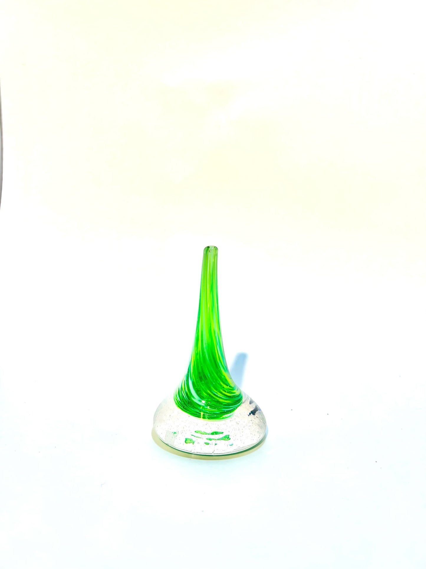 Bright Green Ring Holder