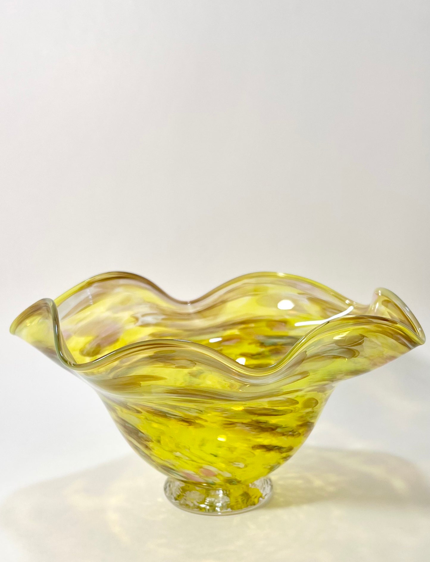 Blow Your Own Wavy Bowl For One Person