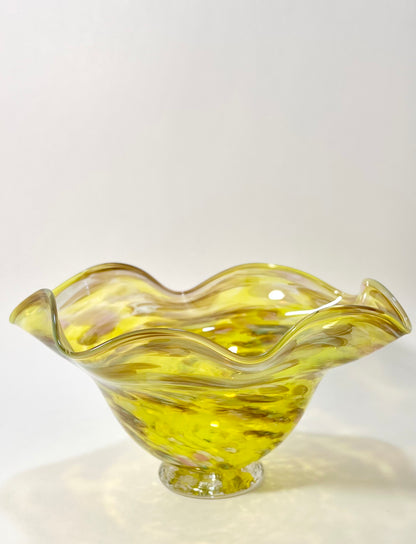 Blow Your Own Wavy Bowl For One Person