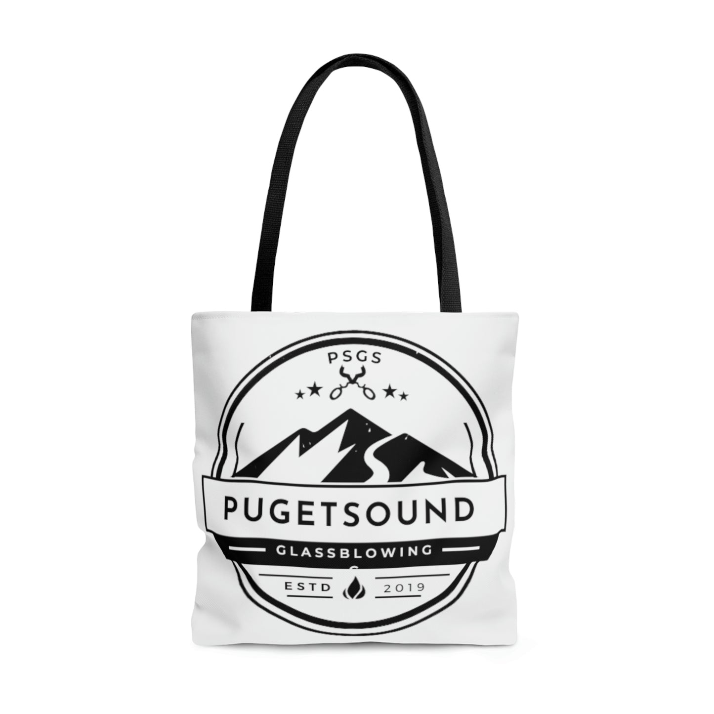 Puget Sound Glassblowing Tote Bag