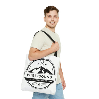 Puget Sound Glassblowing Tote Bag