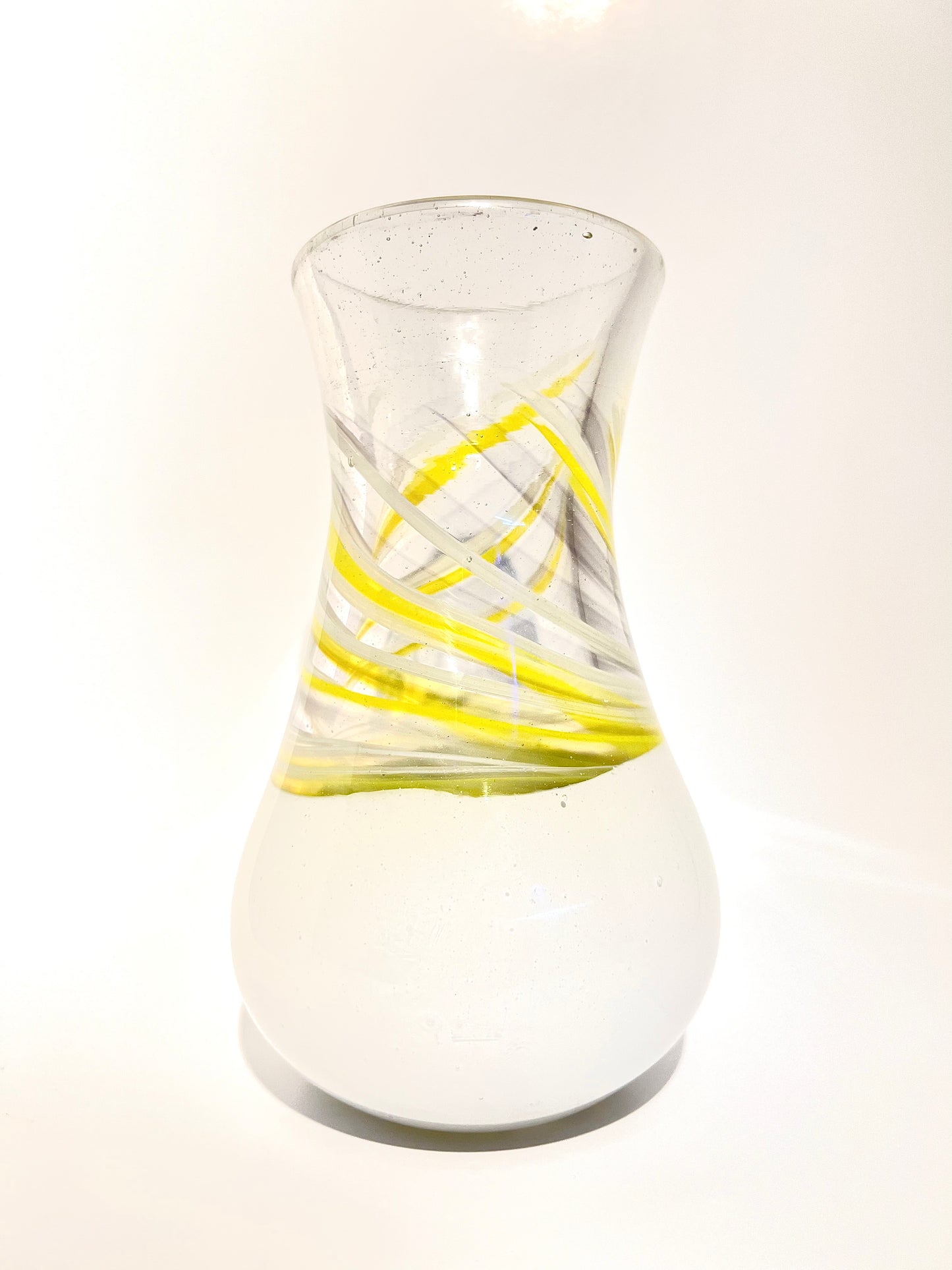 White and Yellow Vase